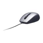 Mouse DELL Laser Scroll USB Silver and Black Mouse (Kit) (570-11349)