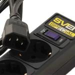 Surge protector SVEN Special 5 Sockets 0.5m BLACK for UPS
