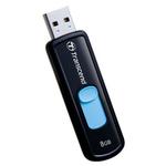 USB Flash drive TRANSCEND JetFlash 500 8GB Black/Blue
