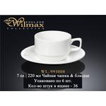 Набор чашек с блюдцами WILMAX WL-993008