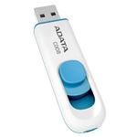 USB Флеш-диск A-DATA 4Gb Classic C008, white/blue