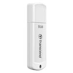 USB Flash drive TRANSCEND JetFlash 370 8 GB , White