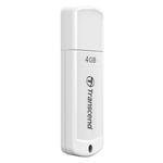 USB Flash Накопитель TRANSCEND JetFlash 370 4GB , White