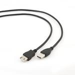 Extensie cablu SVEN AM/AF, 1.8 m, USB2.0 , Black