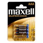 Батарейки MAXELL LR03 SUPER 4PK  AAA