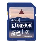 Карта памяти  KINGSTON SD4/4GB