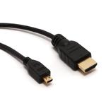 Cablu SVEN HDMI male - micro D-male, V1.3, Black, OO548