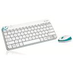 Клавиатура и мышь LOGITECH MK 240 White
