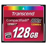 Карта памяти TRANSCEND 128GB CompactFlash Card, Hi-Speed 800X