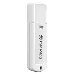 USB Флеш-диск TRANSCEND JetFlash 370 8 GB , White