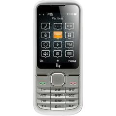 Мобильный телефон  FLY DS123 Silver