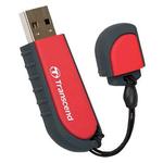 USB Флеш-диск TRANSCEND JetFlash V70 16GB, Red, Rubber, Sporty design, Retail, USB2.0