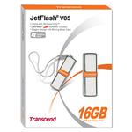 USB Флеш-диск TRANSCEND V85 16GB Stainless Steel