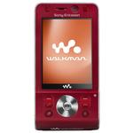 Telefon mobil SONY ERICSSON W910i red