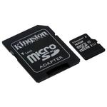 Карта памяти KINGSTON 16GB microSDHC Class10 UHS-I, 300x with SD adapter
