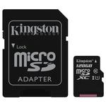 Карта памяти KINGSTON 128GB microSDHC Class10 UHS-I, 300x with SD adapter