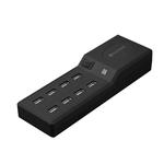 USB-концентратор OMEGA Family charger 8-port USB Black