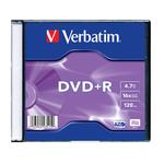 Диски VERBATIM VRB DVD+R 4.7GB 16x 1 SC