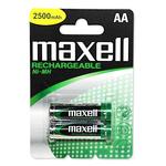 Аккумулятор  MAXELL NI-MH R06/AA 2500mAh Blister 2 Pcs