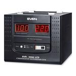 Стабилизатор SVEN AVR-3000 LCD, 2100W