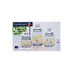 Набор банок для сыпучих продуктов  LUMINARC CRAZY FLOWER H9942