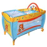 Кроватка  BABYONO 286.2, Blue/Yellow