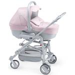 Коляска  CAM Elegant Family 245, Pink стразы