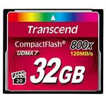 Карта памяти TRANSCEND 32GB CompactFlash Hi-Speed  800X