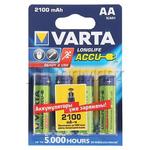 Аккумулятор VARTA R06/AA 2100mAh Blister 4 Pcs Ready 2 Use