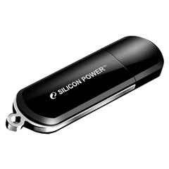 USB Флеш-диск SILICON POWER LuxMini 322 16GB , Black, Retail, USB2.0