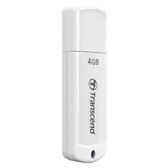 USB Flash Накопитель TRANSCEND JetFlash 370 4GB , White