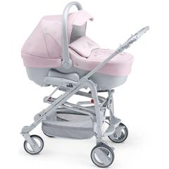 Коляска  CAM Elegant Family 245, Pink стразы